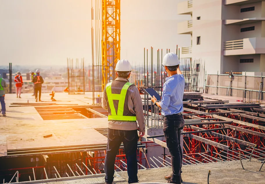 General Contractors preview two men